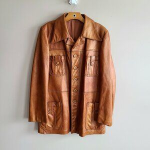 Vintage Pacific Garments Couture Originale Nestels Canada Sears leather jacket.